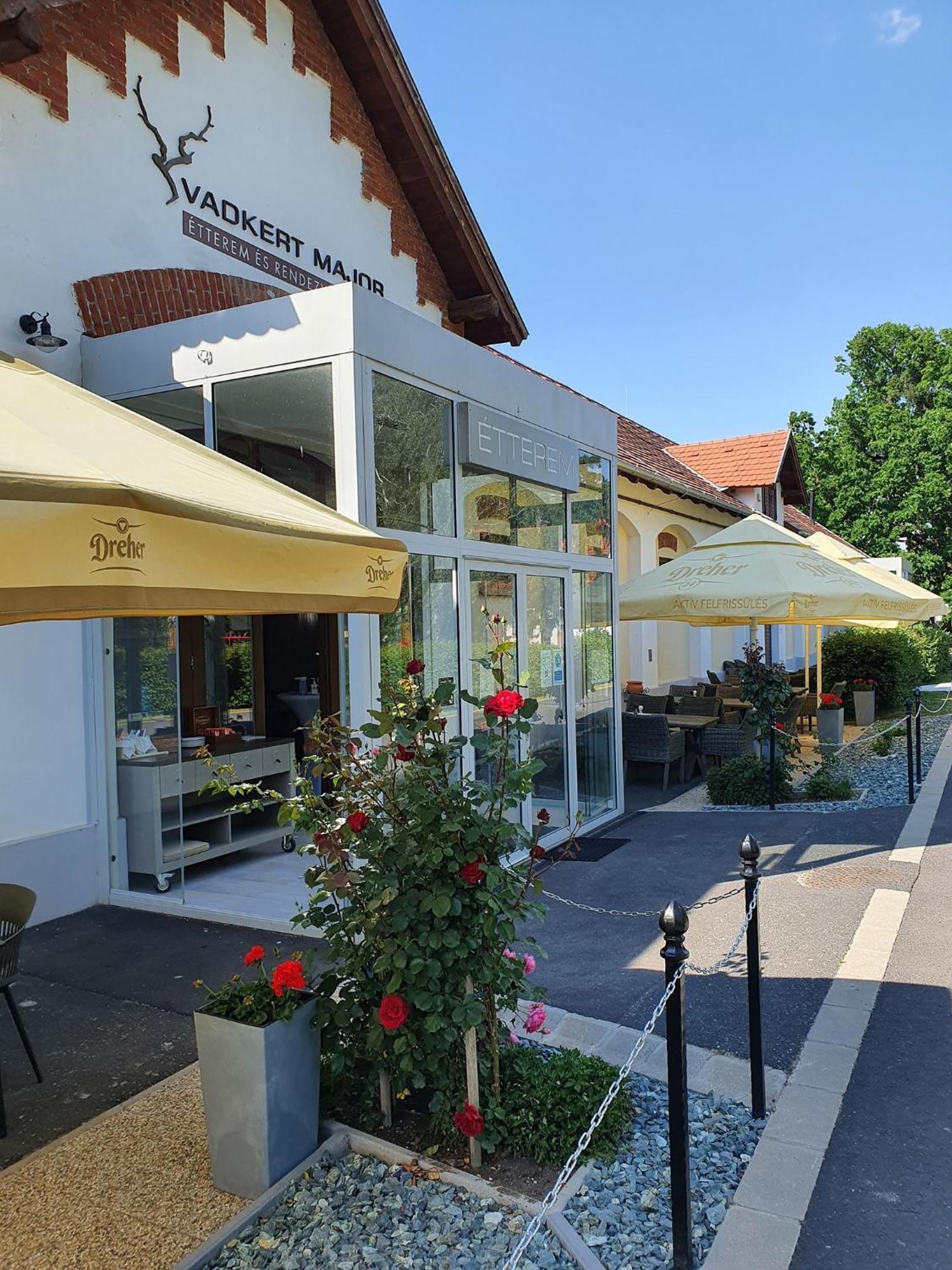 Vadkert Major Hotel Sarvar Bagian luar foto